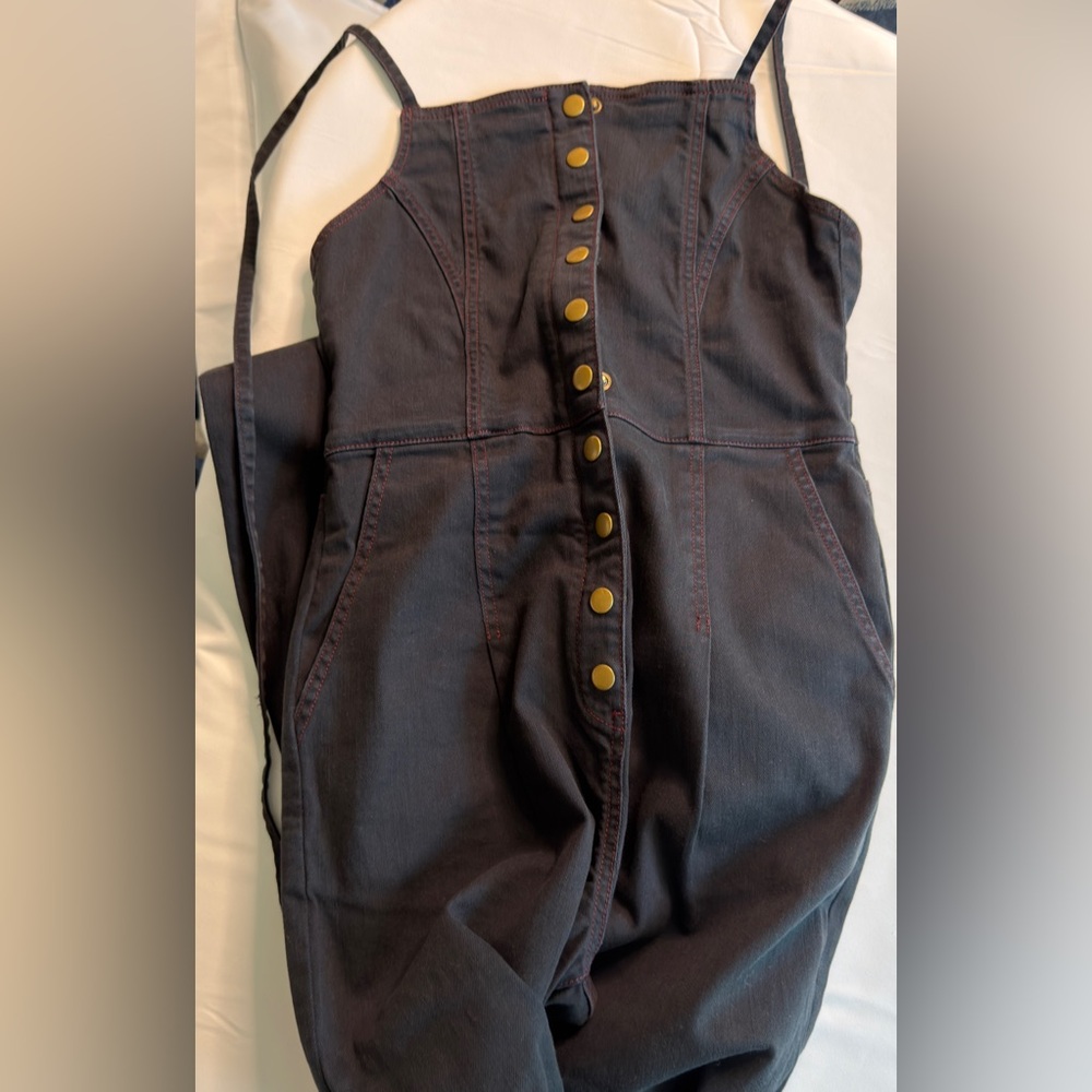 Ulla Johnson Dark Blue Jumpsuit - Picture 7 of 10